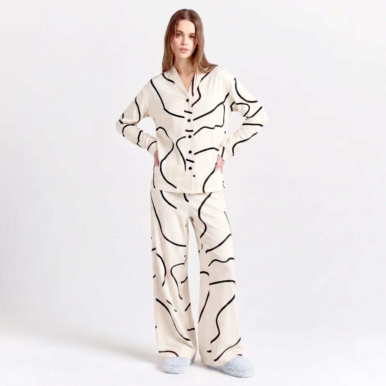 ELARA_SOFT COTTON PAJAMAS