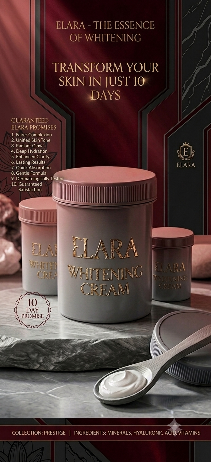 ✨ ELARA Whitening Cream